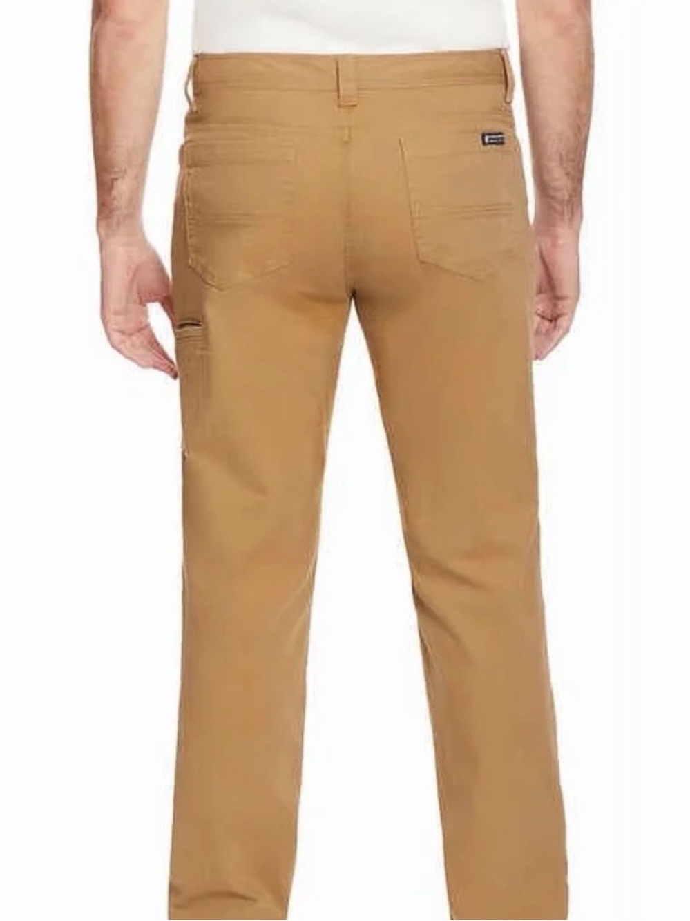 G.H. Bass & Co. Men's Khaki Work Chinos - Picture 3 of 3
